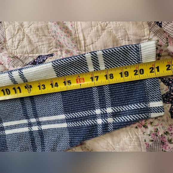 Carolina Colours Vintage Women's Plaid Button Up Shacket Size 2XL - Picture 10 of 11